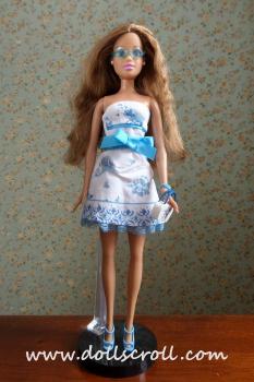Mattel - Barbie - Fashion Fever Teresa - Strapless White Dress - кукла